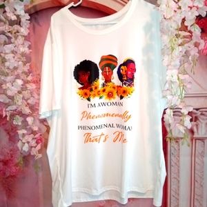 New ladies phenomenal women print
